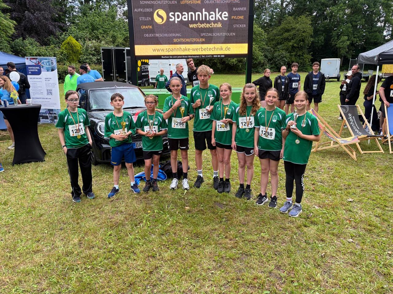  Stolze Gewinner des Nordsee Firmenlaufs am 11.6.2026